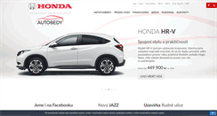 Desktop Screenshot of hondaostrava.cz